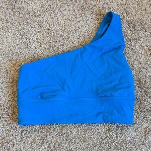 Lululemon Athletica One-Shoulder Blue Bra